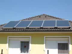 Солнечные коллекторы. Эффективная солнечная котельная на крыше.
